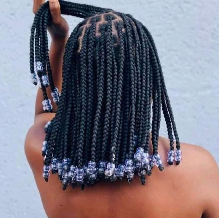 Authentic Botsana braids work