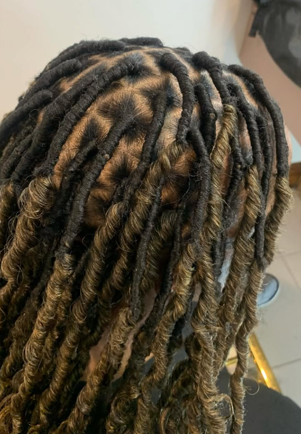 Authentic Botsana braids work