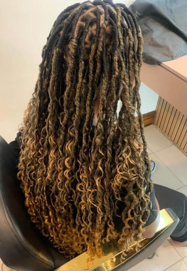 Authentic Botsana braids work