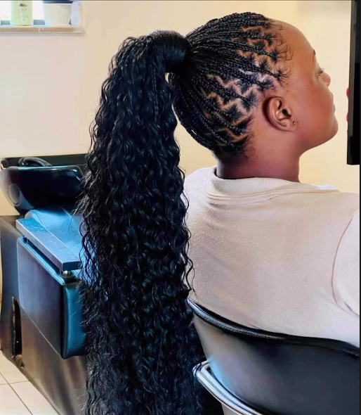 Authentic Botsana braids work