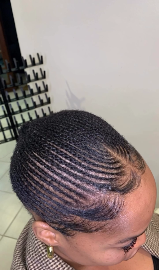 Authentic Botsana hair styling work
