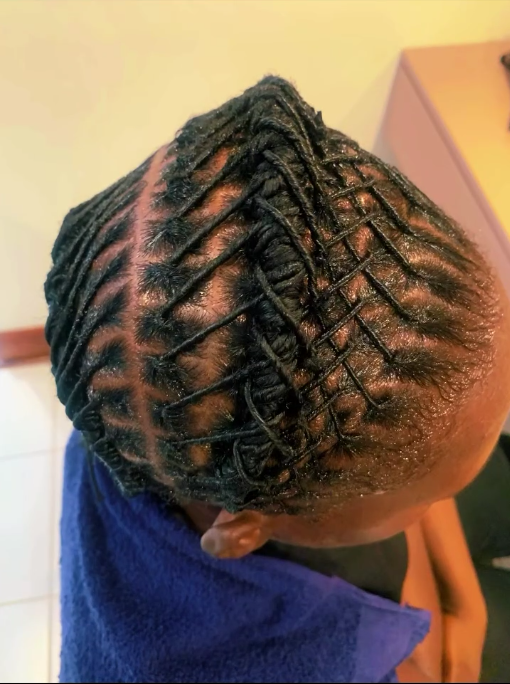 Authentic Botsana hair styling work