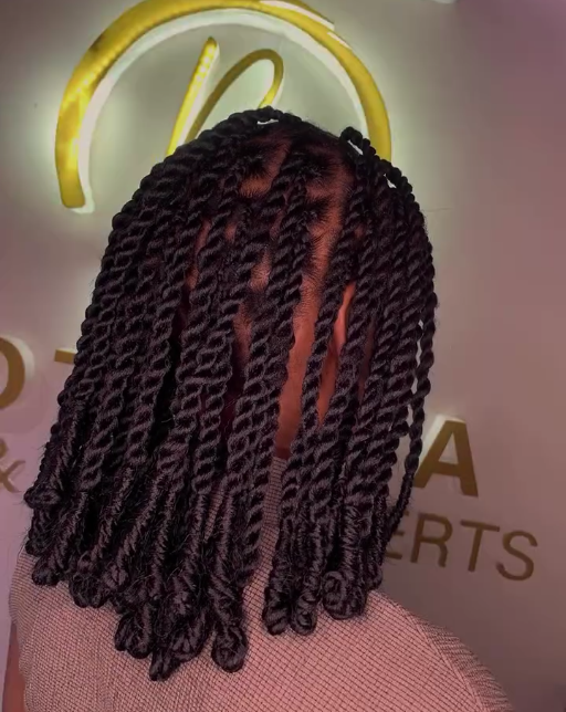 Authentic Botsana braids work